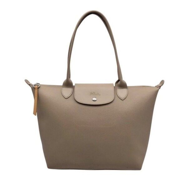 Longchamp Handbags - Longchamp Le Pliage City shoulder tote bag in the color taupe Large